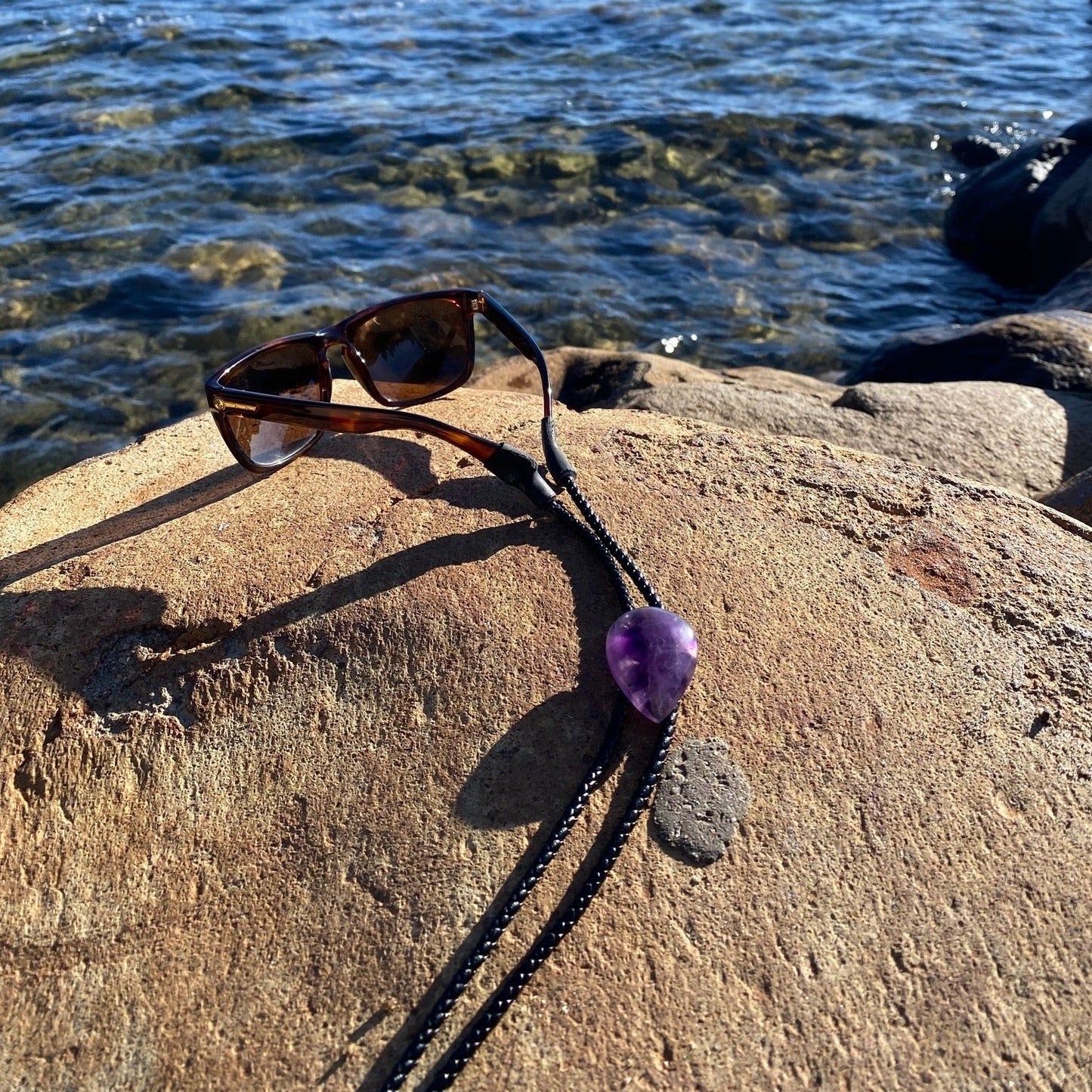 Burt Brolos Amethyst Brolo Reversible Glasses Cord | Burt Brolos