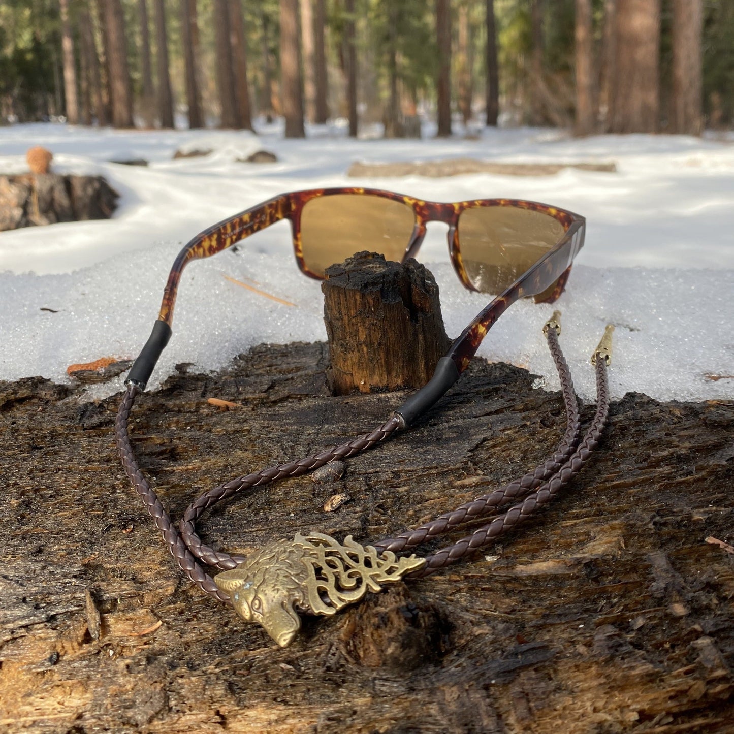 Burt Brolos Wolf Brolo Reversible Sunglasses Strap | Burt Brolos