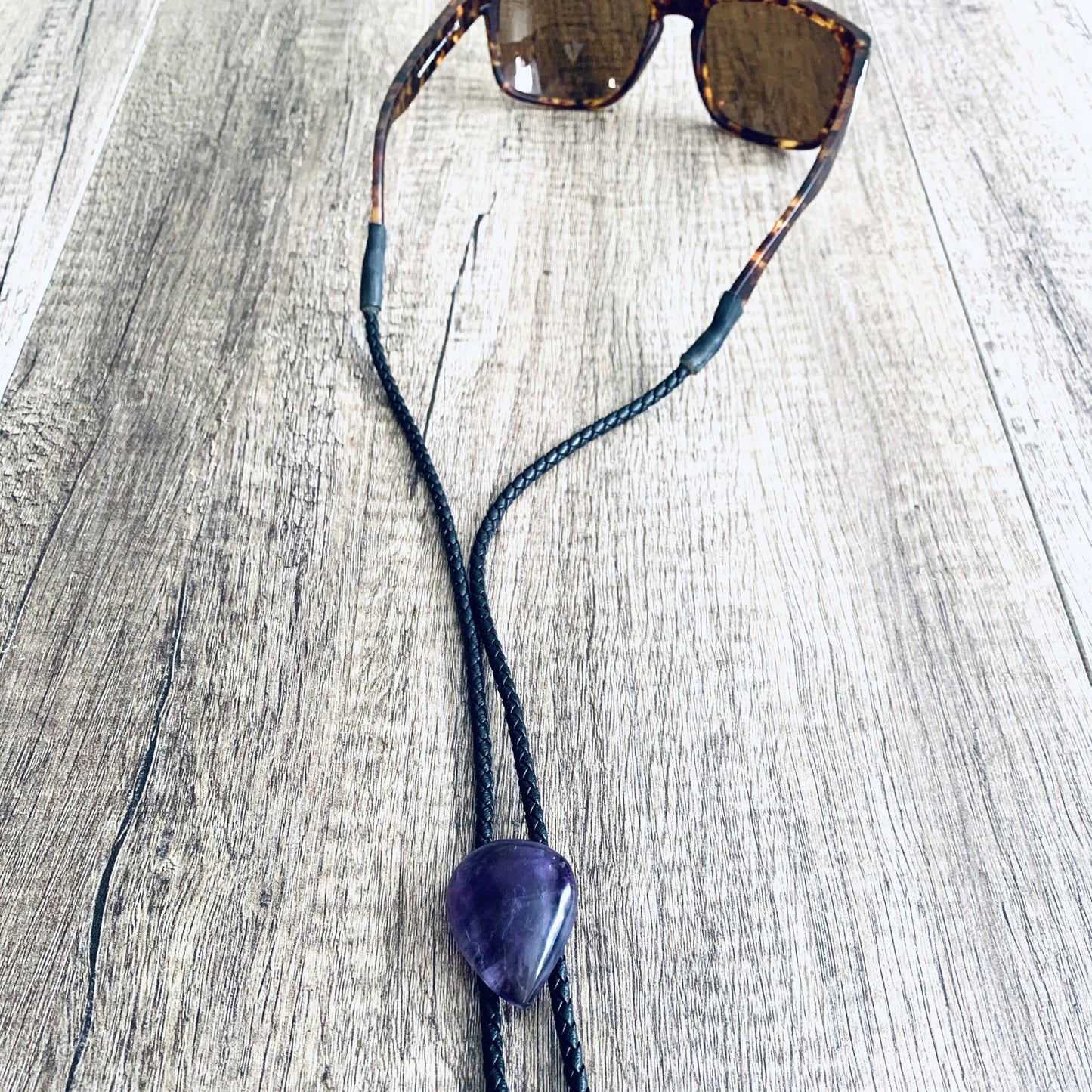 Burt Brolos Amethyst Brolo Reversible Glasses Cord | Burt Brolos