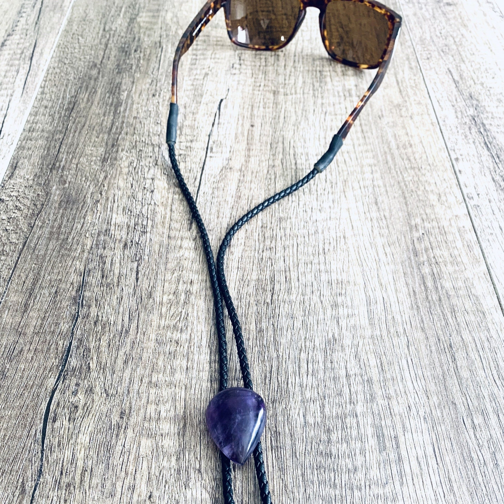 Burt Brolos Amethyst Brolo Reversible Glasses Cord | Burt Brolos
