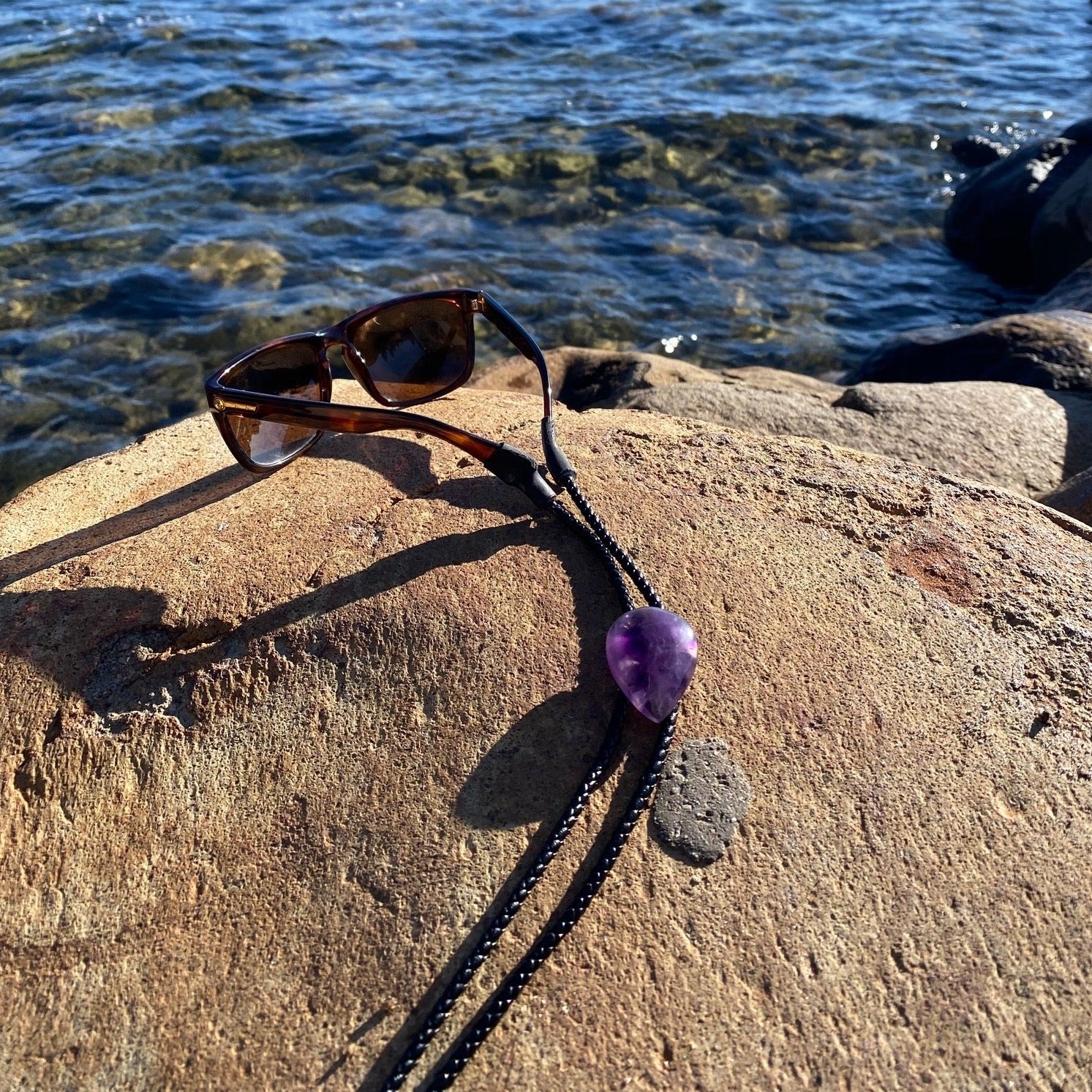 Burt Brolos Amethyst Brolo Reversible Glasses Cord | Burt Brolos