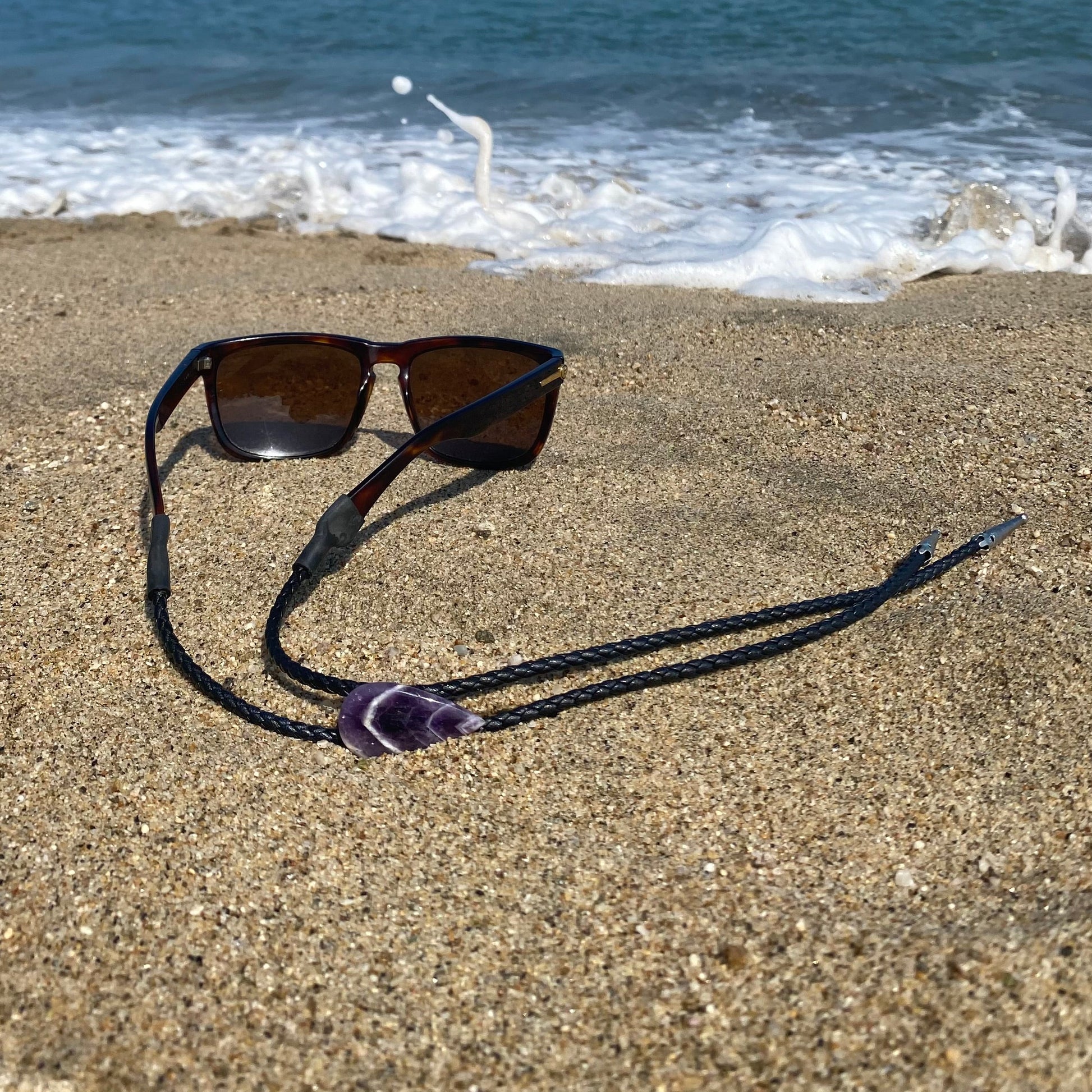 Burt Brolos Amethyst Brolo Reversible Glasses Cord | Burt Brolos