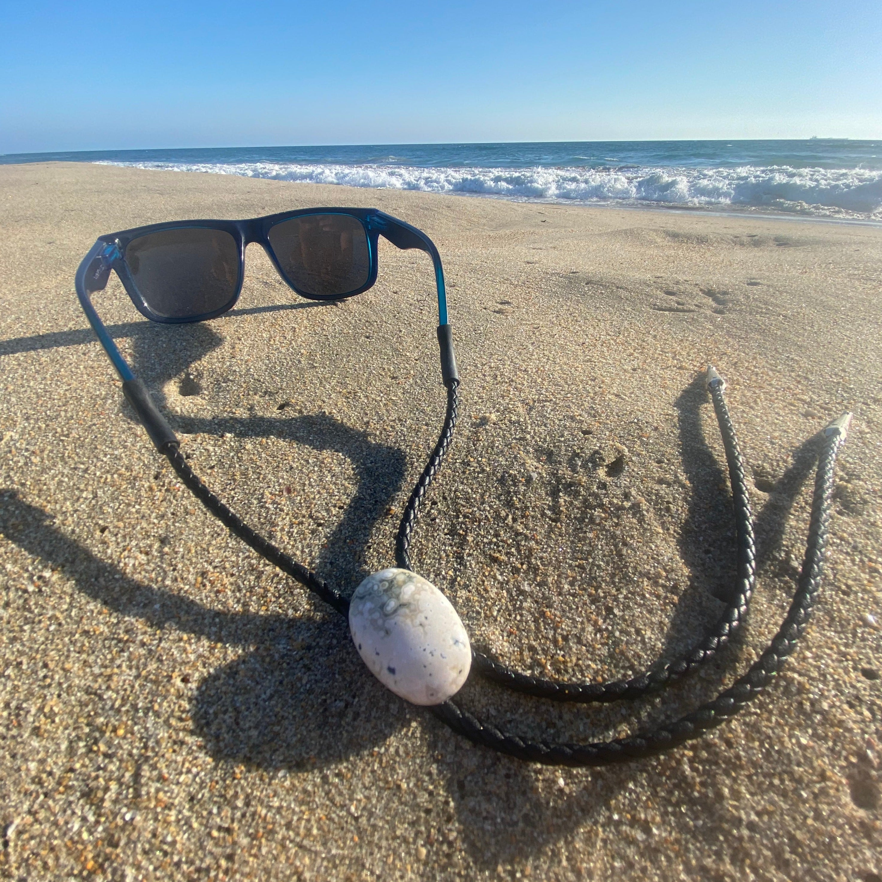 Burt Brolos Ocean Jasper Brolo Eyewear Retainers | Burt Brolos
