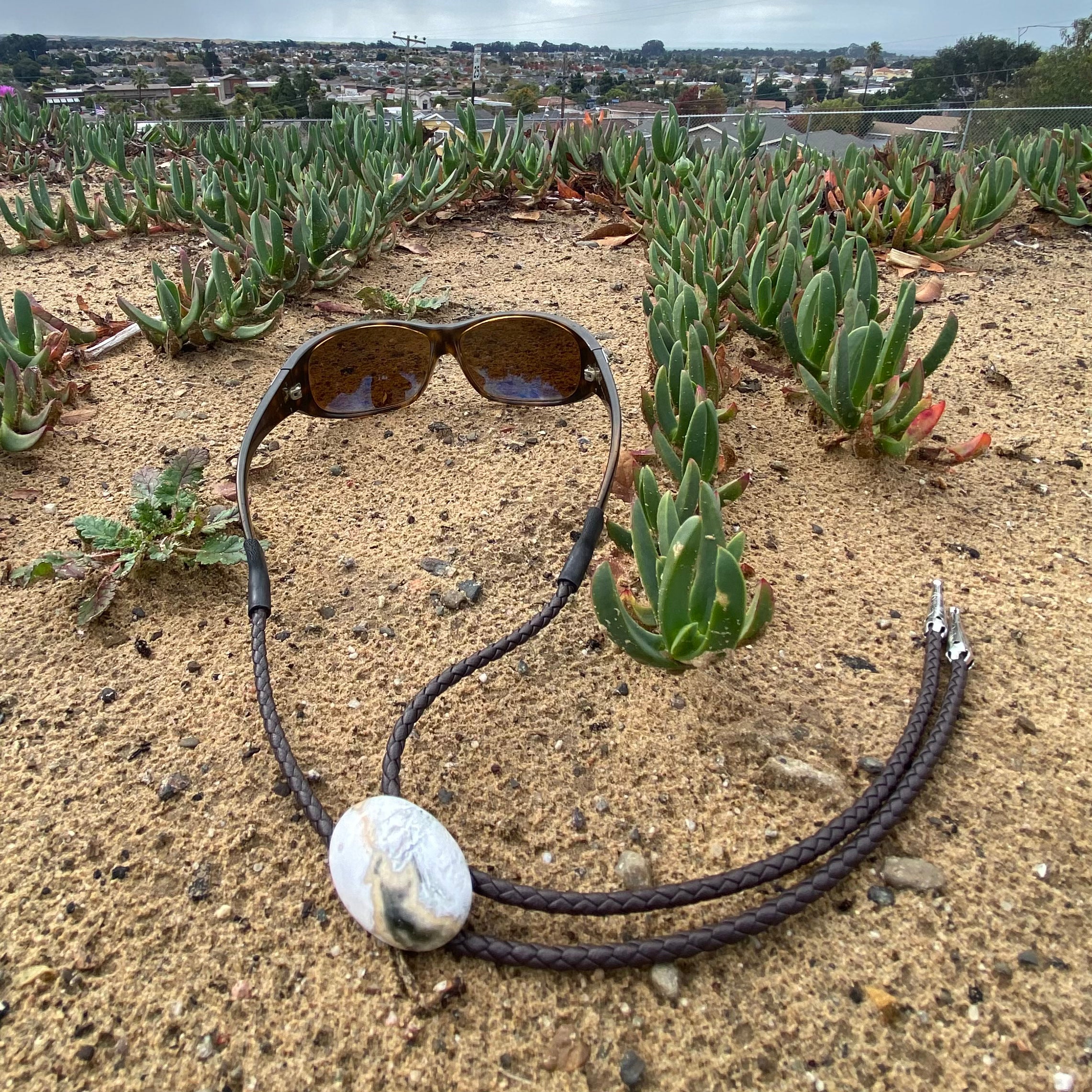 Burt Brolos Ocean Jasper Brolo Eyewear Retainers | Burt Brolos