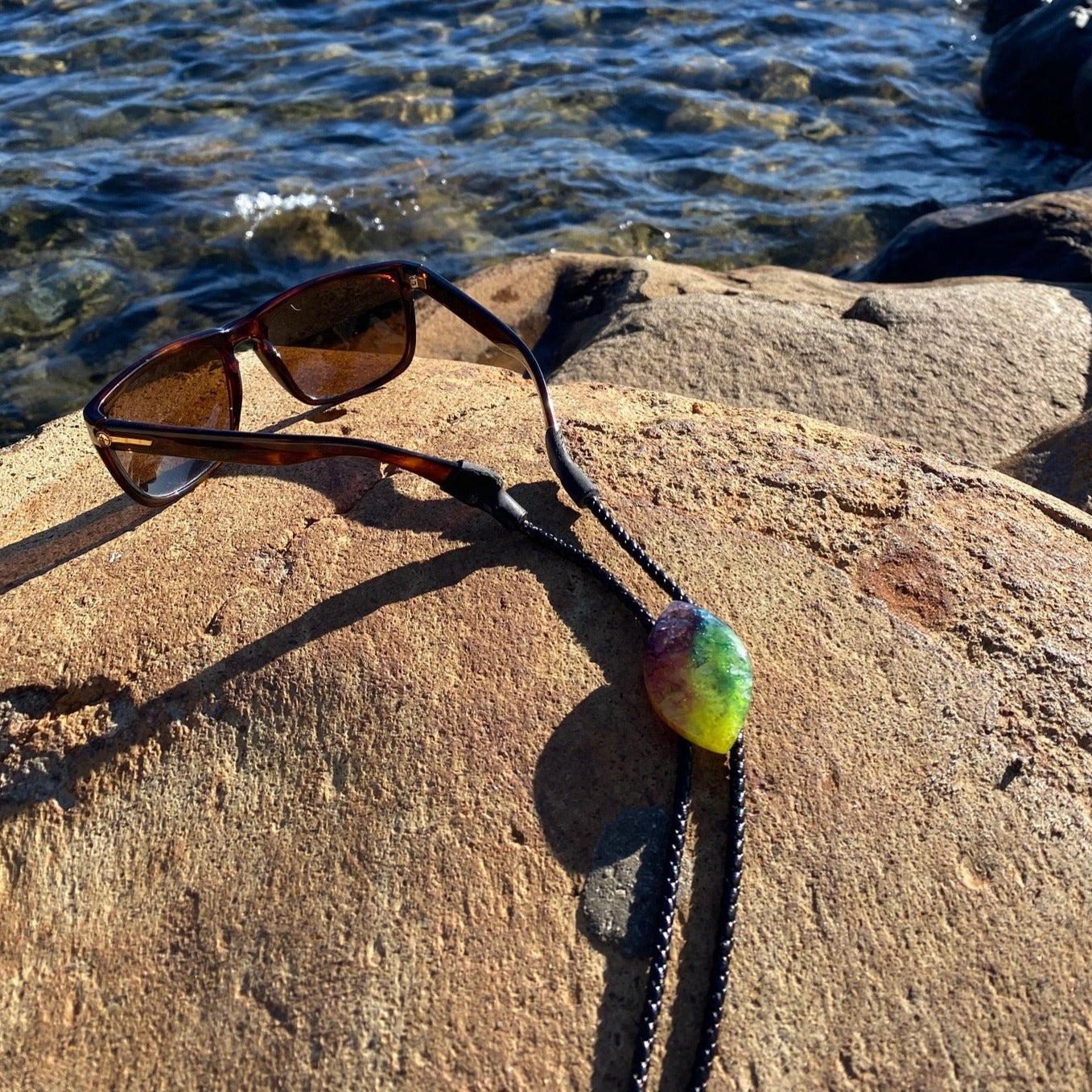 Burt Brolos Tie Dye Brolo Reversible Glasses Cord | Burt Brolos