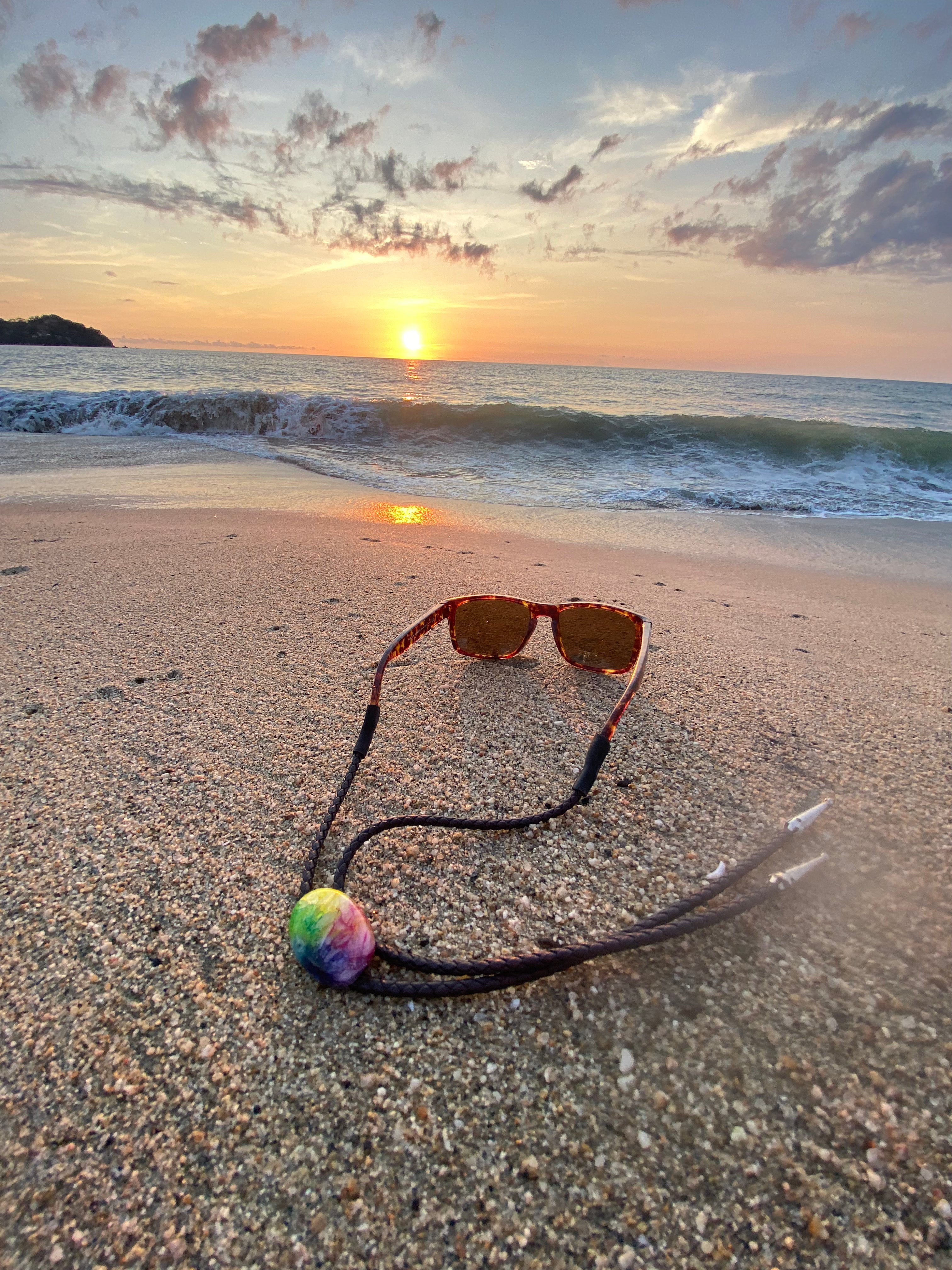 Burt Brolos Tie Dye Brolo Reversible Glasses Cord | Burt Brolos