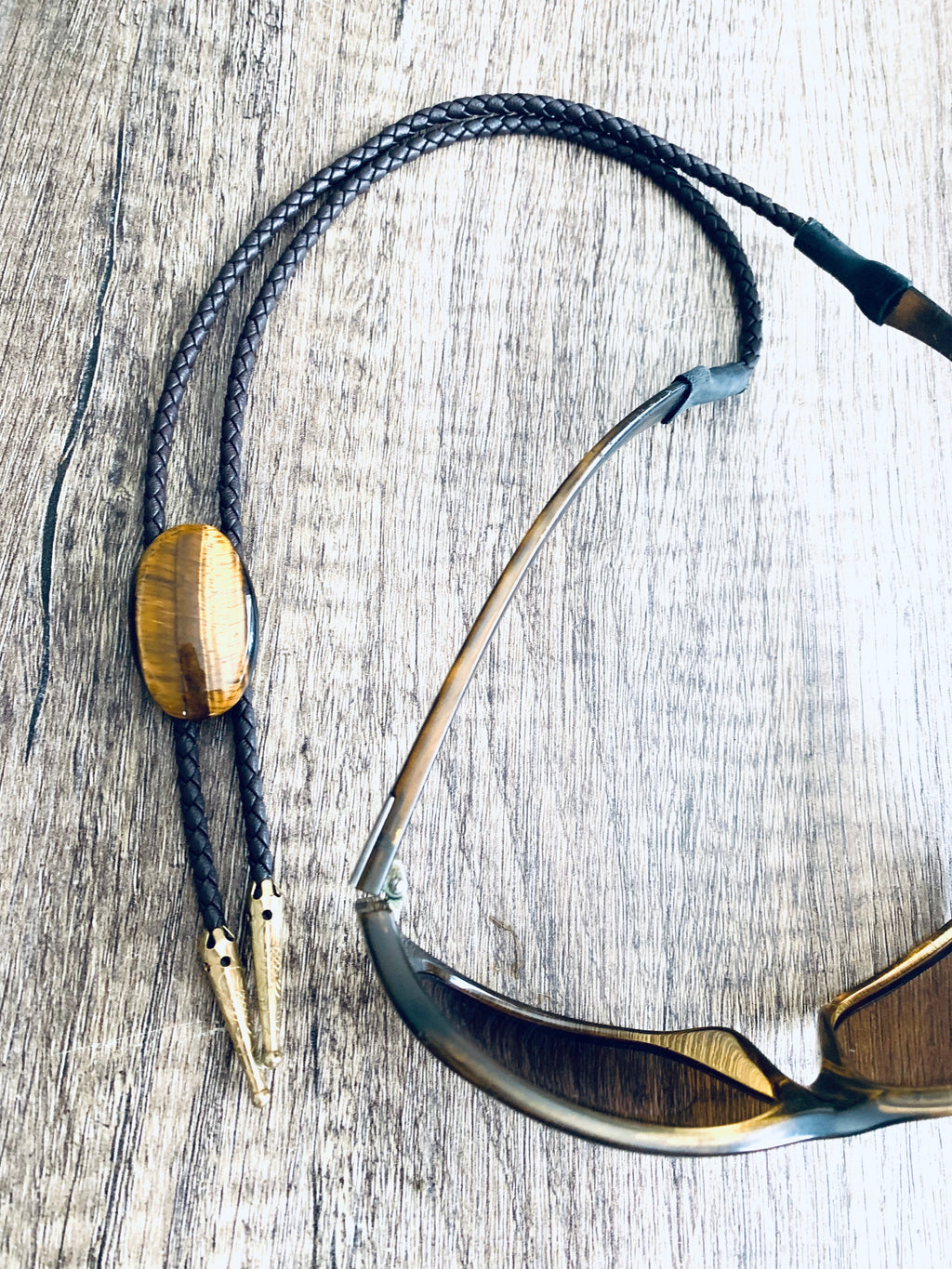 Burt Brolos Tiger Eye Brolo Reversible Sunglasses Strap | Burt Brolos