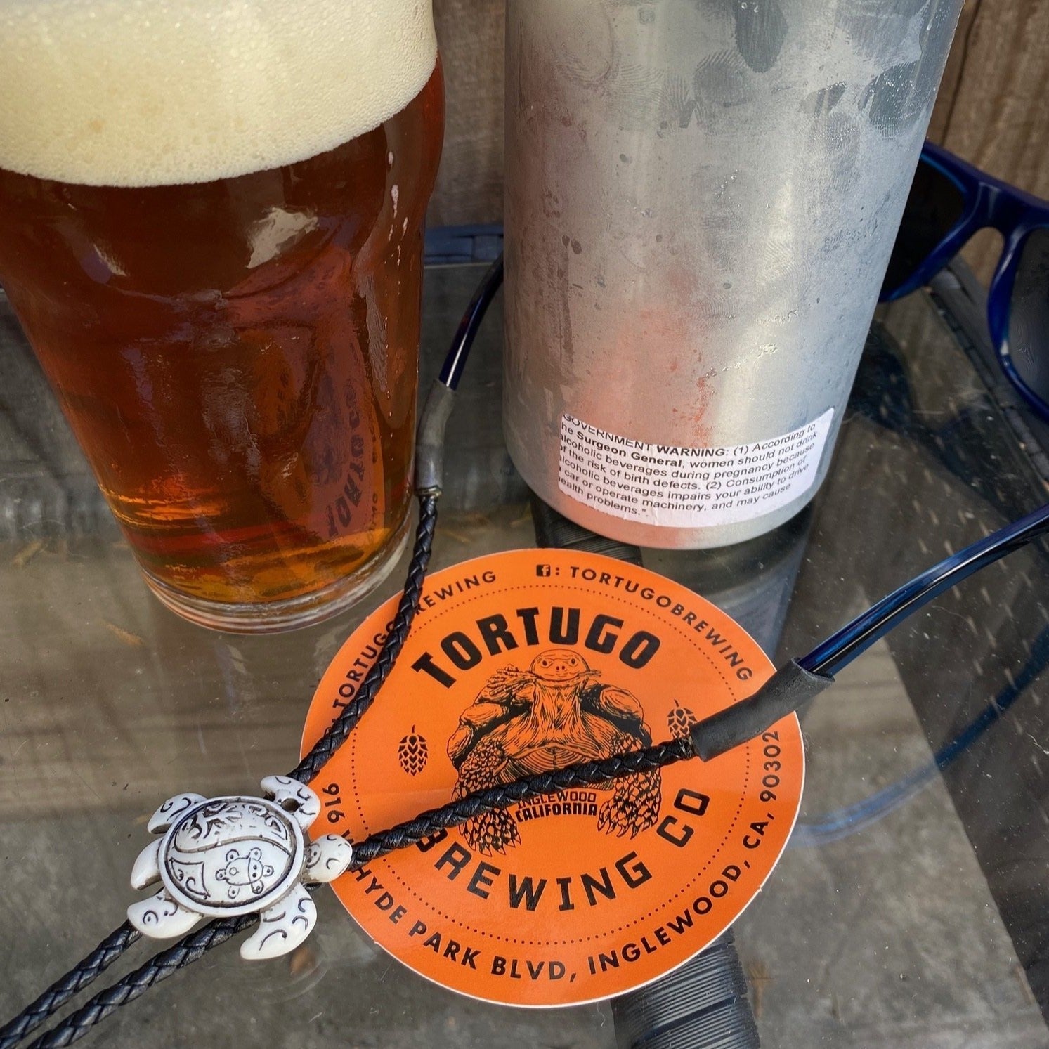 Burt Brolos Turtle Wins the Race Brolo Reversible Glasses Cord | Burt Brolos